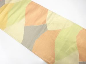 アンティーク　石畳模様織り出し袋帯（材料）